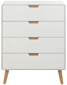 Biała komoda 80x100x40 cm Lowell – Actona