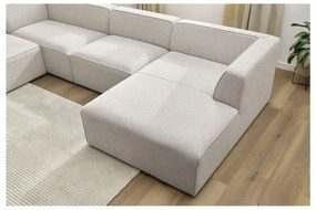 Beżowy narożnik modułowy (lewostronny/w kształcie litery U) Megeve – Bobochic Paris