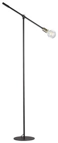 ONLI - Lampa podłogowa ASTE 1xE27/15W/230V czarny/złoty