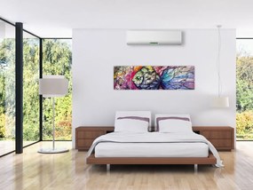 Obraz - Kolorowa rybka (170x50 cm)