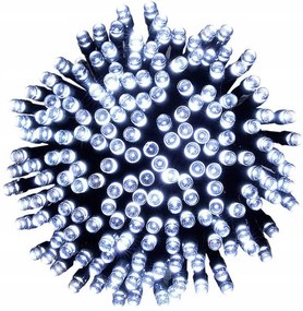 Lampki świąteczne solarne zewnętrzne, 200 LED