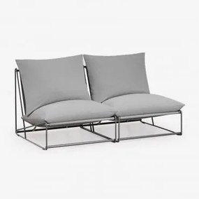 Sofa Modułowy Ogrodowy 2-częściowy Amaro Grey - Sklum