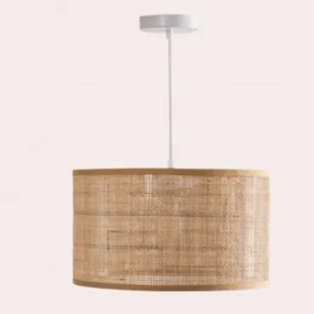 Lampa Sufitowa Z Rattanu Ytse Natural - Sklum