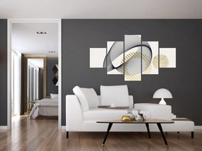 Obraz - Kształty geometryczne N⁰3 (125x70 cm)