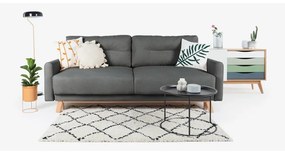 Ciemnoszara sofa rozkładana Bonami Selection Pop