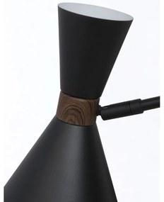 Lampa wisząca w kolorze matowej czerni z metalowym kloszem ø 86,5 cm Hoodies – Light &amp; Living