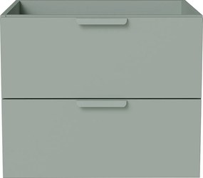 Wisząca szafka podumywalkowa – Zielony szałwiowy – S60 cm – AVORELI