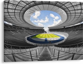 Obraz - stadion piłkarski (70x50 cm)
