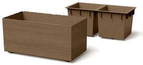 Doniczka Madera Case ECO Wood 57,7 x 28,8 x 29 cm naturo PROSPEPLAST