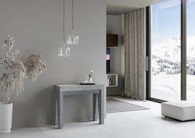 Konsola rozkładana 90x40/300 cm Naxy Cementu