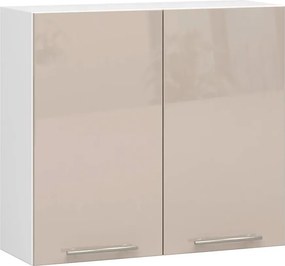 Nowoczesna szafka kuchenna cappuccino połysk W6-F04
