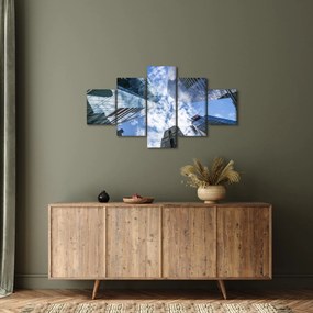 Obraz drapaczy chmur (125x70 cm)