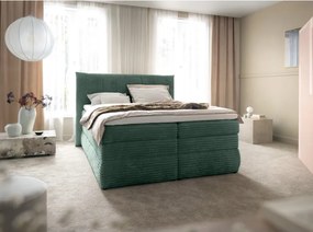 Łóżko Kontynentalne AMBER 140 Box spring 2 x pojemnik WERSAL