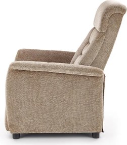 Rozkładany fotel wypoczynkowy z tkaniny Jordan