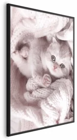 Plakat Miłośnik wypoczynku 21x30 cm z ramą czarną bez marginesu ARTGEIST B
