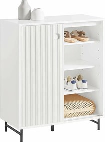 Szafka na buty, Kredens, Komoda z drzwiami przesuwnymi FSB62-W