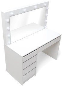 Toaletka Velinio XL 120 cm - biały