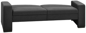 Luksusowa rozkładana ciemnoszara sofa - Astigar