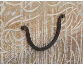 Skrzynia z litego drewna mango w naturalnym kolorze 45x50 cm Malati – Støraa