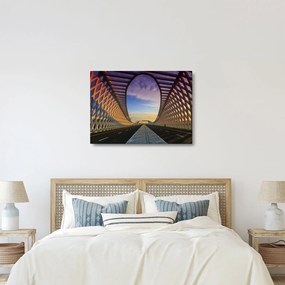 Obraz nowoczesnej architektury mostowej (70x50 cm)