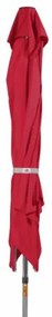 ALU EXPERT Teleskop 3,5 x 3,5 m - parasol ogrodowy : Substancja Desen - 809