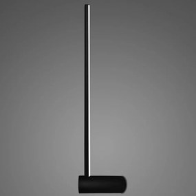 Czarny kinkiet ścienny LED Linea No.1 W2 80 cm 3K 13W