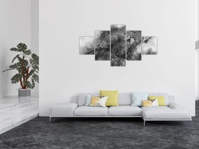 Obraz - Papugi akwarelowe (125x70 cm)