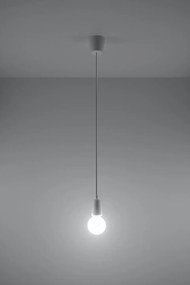 Biała pojedyncza lampa wisząca loft - EX541-Diegi