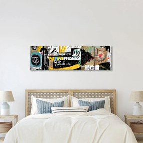 Obraz - Graffiti (170x50 cm)