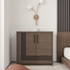 Dwudrzwiowa komoda z lamelami Eufemius 221L