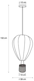 Dziecięca lampa wisząca Niebieski Balon - Balon Dla dzieci Oswietlenie wewnetrzne