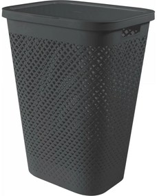 Curver Kosz na brudną bieliznę Pure 55 l,antracytowy