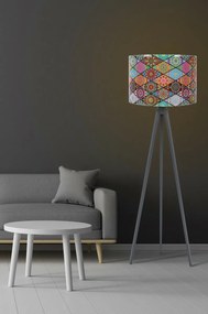 Lampa podłogowa Mandala 136, szary