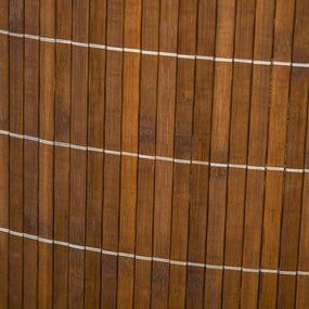 HOMCOM Kosz na pranie z pokrywą Brązowy Praktyczny i estetyczny 38x38x57cm | Aosom PL