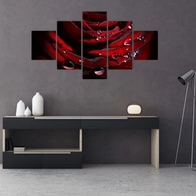 Obraz - Detal róży (125x70 cm)