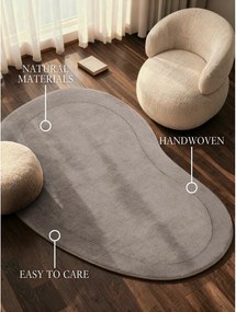 Szary dywan z mieszanki wełny tkany ręcznie 125x200 cm Kari Organic – Villeroy&amp;Boch