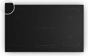 Klarstein Velaire 90cm Płyta Indukcyjna 5 Stref Gotowania Czarny