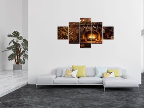 Obraz - Świąteczna atmosfera (125x70 cm)