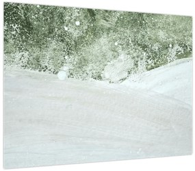 Obraz - Abstrakcja pędzle (70x50 cm)