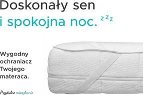 Nieprzemakalny ochraniacz na materac FROTTE 120 x 200 cm