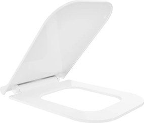 Mexen deska wolnoopadająca slim, duroplast, biała połysk - 39070100