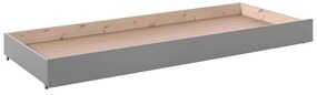 Szara szuflada pod łóżko dziecięce 90x190 cm Pino – Vipack