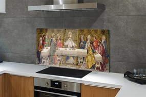 Panel szklany do Kuchni Ponadczasowa Ostatnia Wieczerza