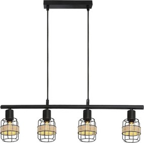 Rabalux 5284 - Żyrandol na lince INDIANA 4xE14/25W/230V