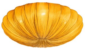 Designerska lampa sufitowa złota 60 cm 5-świateł - Plu