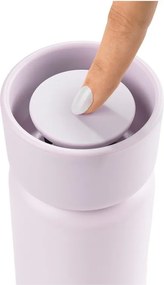 Jasnoróżowy kubek termiczny ze stali nierdzewnej 650 ml Singles – Zone