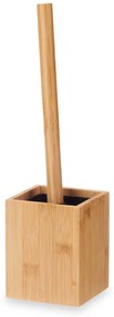 Szczotka do wc w bambusowym pojemniku, 10 x 10 x 36 cm