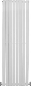 Grzejniki panelowe designerskie, połyskujące, białe, 1800 mm x 560 mm