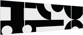 Obraz - Abstrakcja geometryczna N⁰3 (170x50 cm)