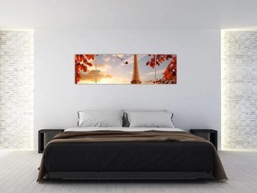 Obraz - Paryż (170x50 cm)